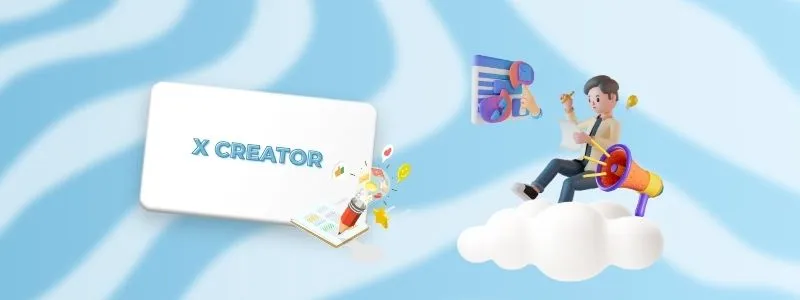 X Creator banner